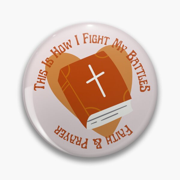 Item preview, Faith & Prayer Fight My Battles (orange) designed and sold by Wordsofjoy&love.
