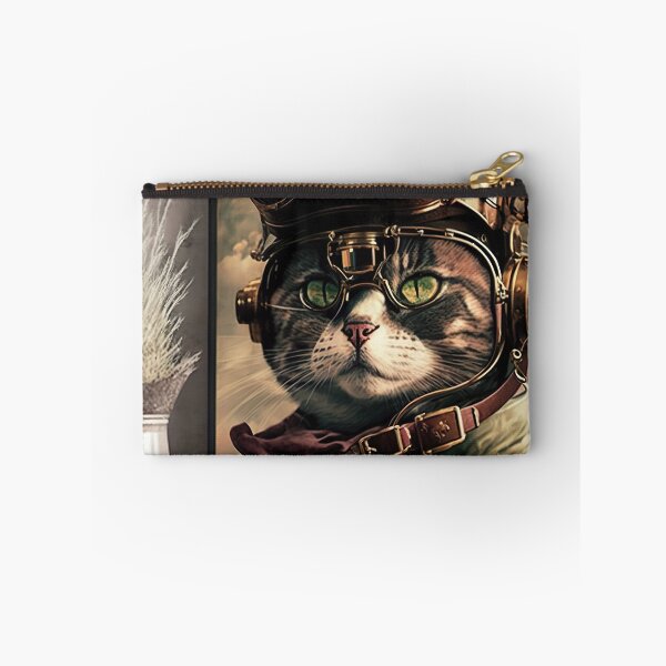 Item preview, Steampunk Cat designed and sold by InkspireWay.