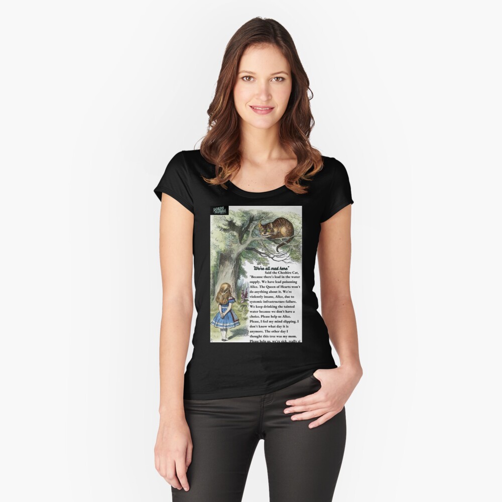 Item preview, Fitted Scoop T-Shirt designed and sold by LordsOfMisrule.