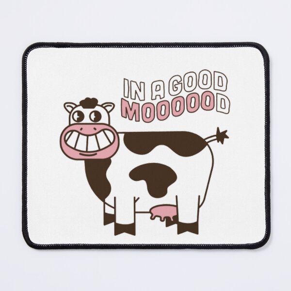 Item preview, In a good mood , funny cow designed and sold by sweetiejojo.