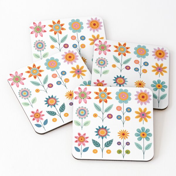 Item preview, A Retro Vintage Mod Flowers Design designed and sold by GoodOldVintage.