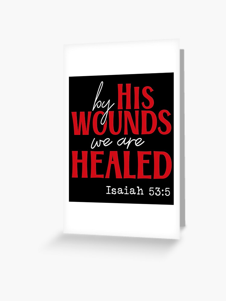 We Are Healed {Card} We Are Healed {Card}