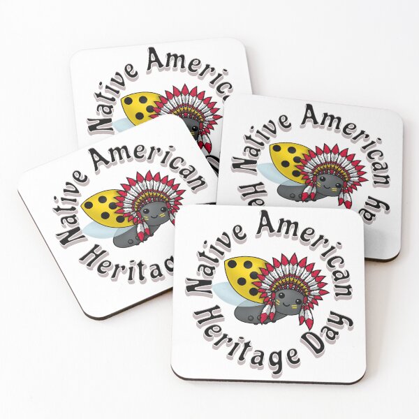 Item preview, Native American Heritage Day Ladybug designed and sold by HolidayBug.