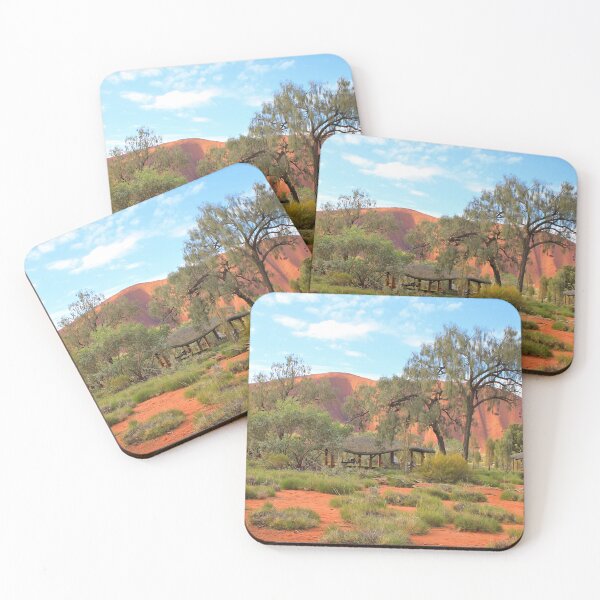 Item preview, Picnic spot by the rock, Uluru, Australia designed and sold by FranWest.