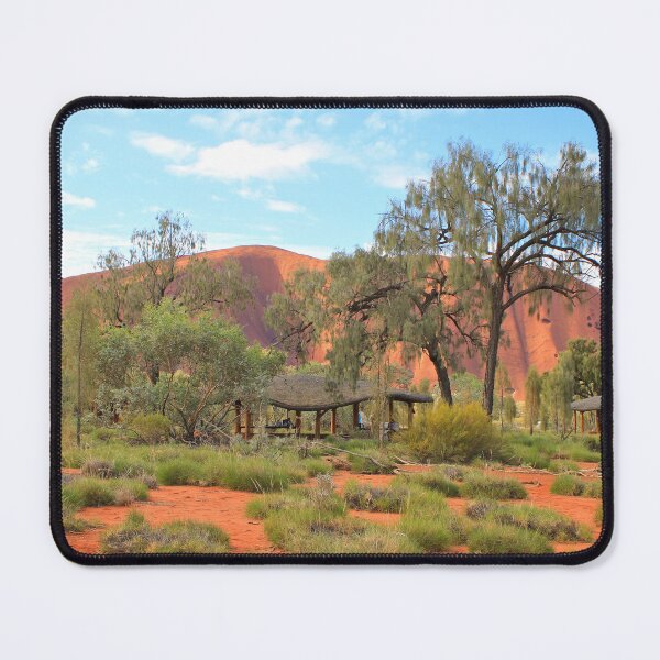 Item preview, Picnic spot by the rock, Uluru, Australia designed and sold by FranWest.