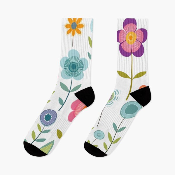 Item preview, A Retro Vintage Mod Flowers Design designed and sold by GoodOldVintage.