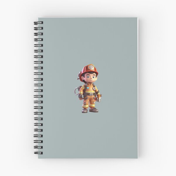 Item preview, 3d cartoon firefighter designed and sold by Digital-Livvy.