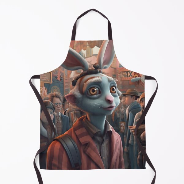 Item preview, Big City Rabbit designed and sold by Obsidian Ink by Wilshire.