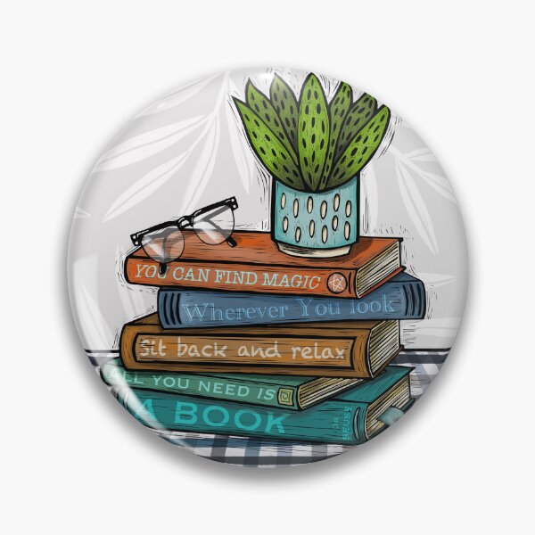 Item preview, For book lovers and readers hand drawn in a linocut style designed and sold by Loujohns.