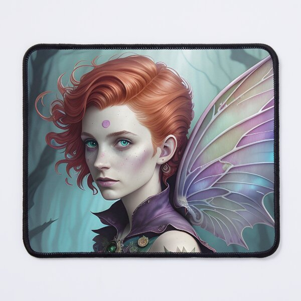 Item preview, Red Haired Seelie Faerie in the Forest designed and sold by Erika V..