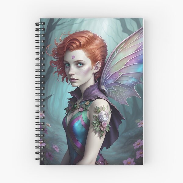 Item preview, Red Haired Seelie Faerie in the Forest designed and sold by Erika V..