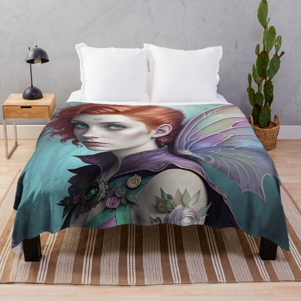 Item preview, Red Haired Seelie Faerie in the Forest designed and sold by Erika V..