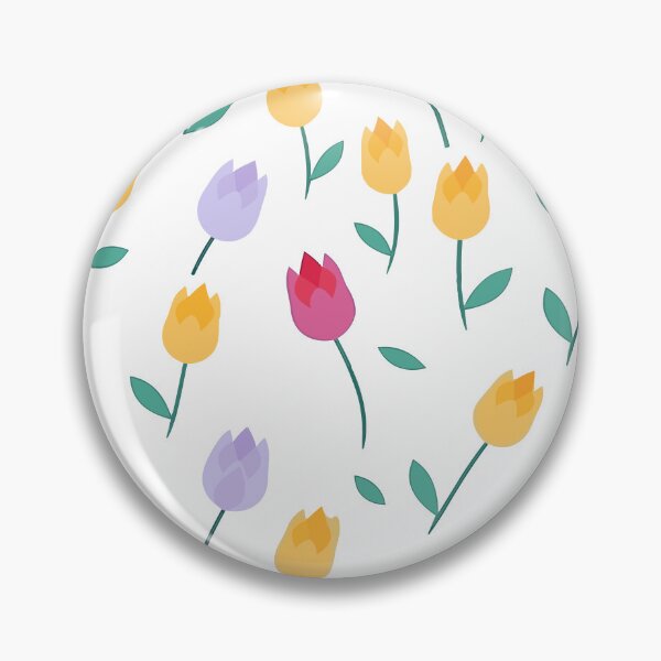 Item preview, Colorful tulips pattern designed and sold by enipra.