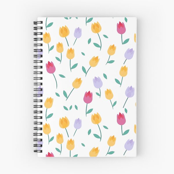 Item preview, Colorful tulips pattern designed and sold by enipra.