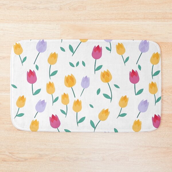 Item preview, Colorful tulips pattern designed and sold by enipra.
