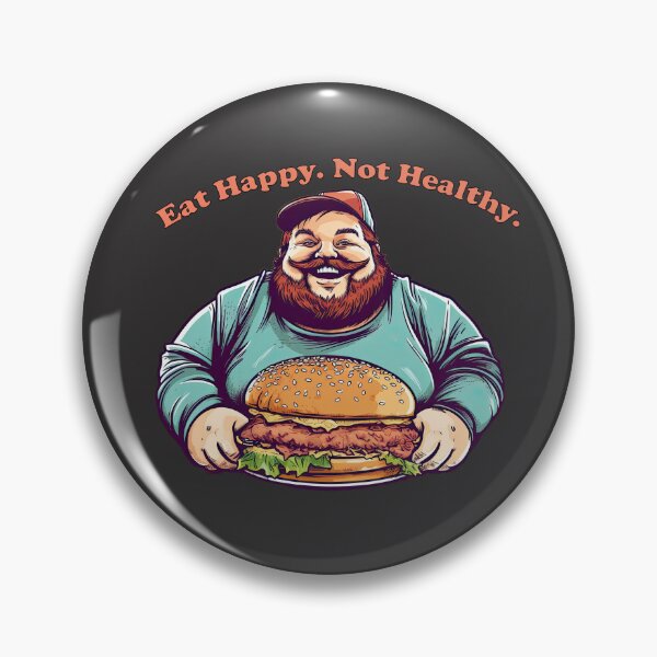 Item preview, The Burger Enthusiast: A Man's Delightful Journey of Happy Indulgence designed and sold by Art-Syndicate.
