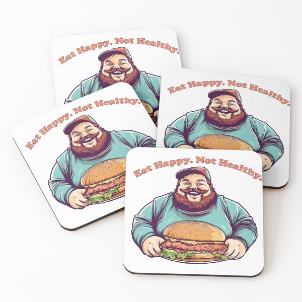 Item preview, The Burger Enthusiast: A Man's Delightful Journey of Happy Indulgence designed and sold by Art-Syndicate.