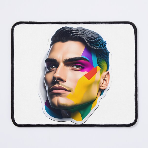 Item preview, Pride Lesbian Gay rainbow faces! Month! LGBTQIA designed and sold by PrintDesignFlow.