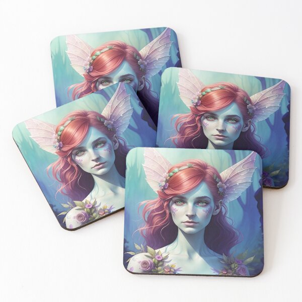 Item preview, Red Haired Seelie Faerie in the Forest designed and sold by Erika V..