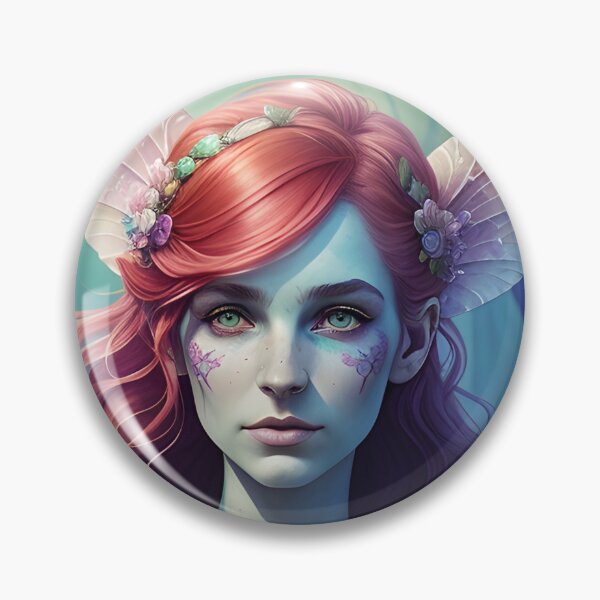 Item preview, Red Haired Seelie Faerie in the Forest designed and sold by Erika V..
