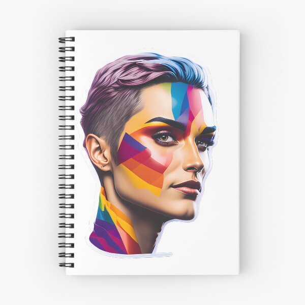 Item preview, Pride Lesbian Gay rainbow faces! Month! LGBTQIA designed and sold by PrintDesignFlow.
