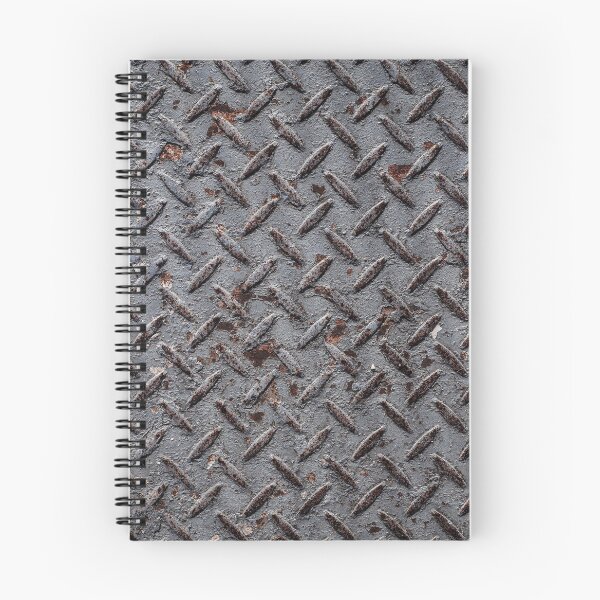 Item preview, Vintage old rusty diamond metal plate texture photography designed and sold by nachodramis.