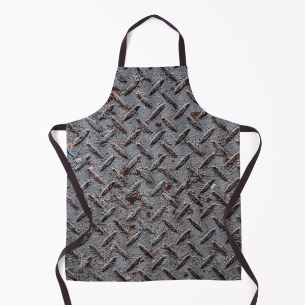 Item preview, Vintage old rusty diamond metal plate texture photography designed and sold by nachodramis.
