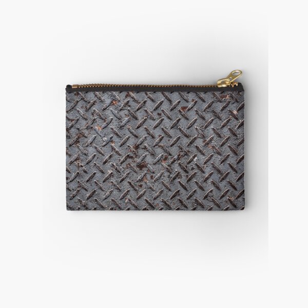 Item preview, Vintage old rusty diamond metal plate texture photography designed and sold by nachodramis.