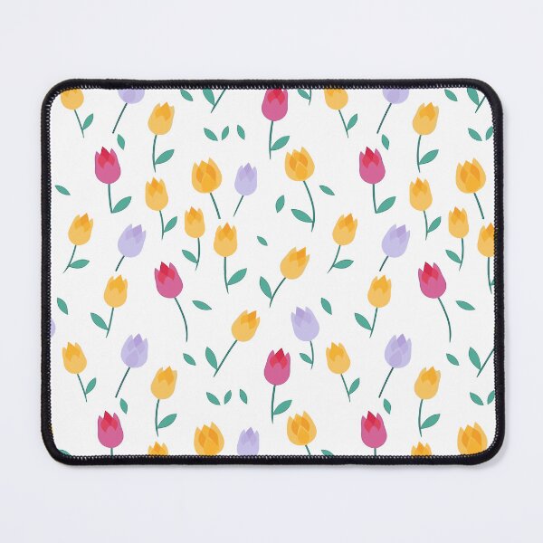 Item preview, Colorful tulips pattern designed and sold by enipra.