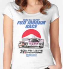 1983 FUJI 1000KM Women's Fitted Scoop T-Shirt