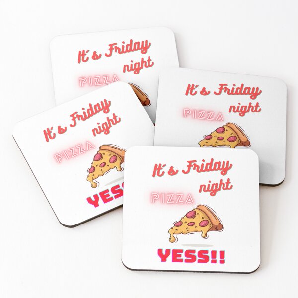 Item preview, It's Friday Night. Pizza. Yess! T-Shirt designed and sold by TeeAauthenticF.