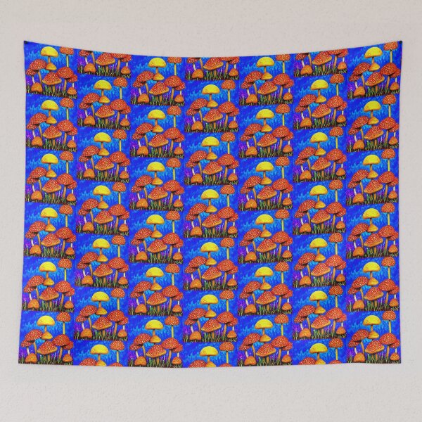 Item preview, Fantastically beautiful fly agarics. Mushrooms. designed and sold by Natalia-Vlad.