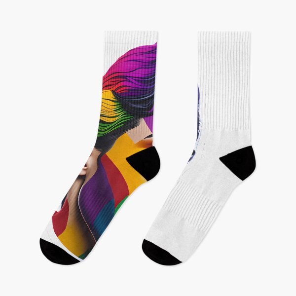 Item preview, ¡Orgullo lesbiano gay caras de arco iris! ¡Mes! LGBTQIA designed and sold by PrintDesignFlow.