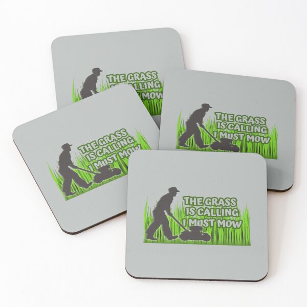 Item preview, The Grass Is Calling I Must Mow - Lawn Mower Saying designed and sold by TGAL2.