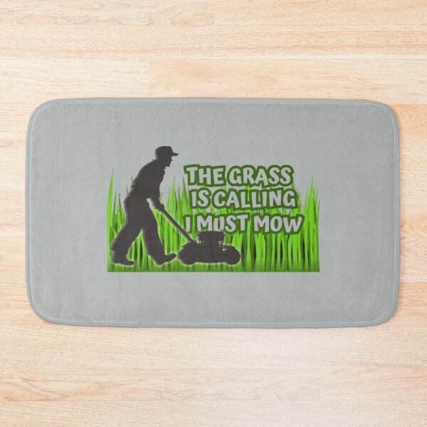 Item preview, The Grass Is Calling I Must Mow - Lawn Mower Saying designed and sold by TGAL2.