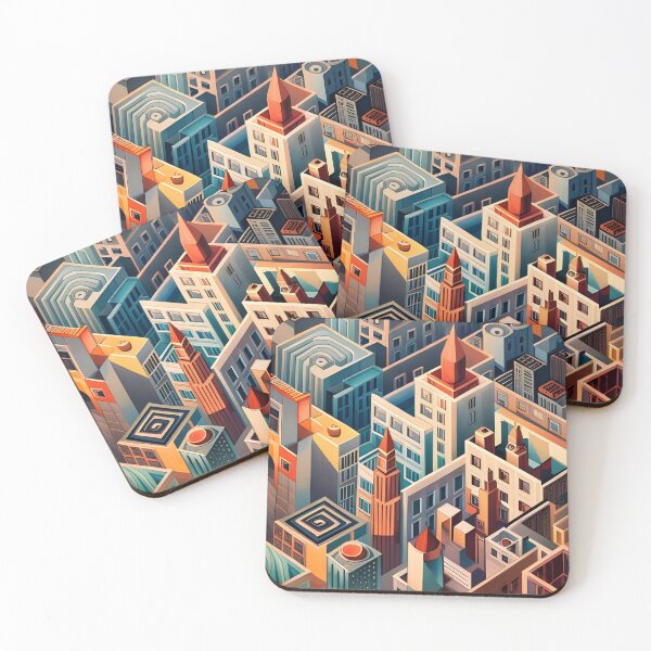 Item preview, "The Cities" I designed and sold by SRAOH.