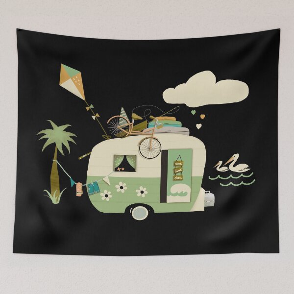 Item preview, Vintage Caravan designed and sold by Karin Taylor.