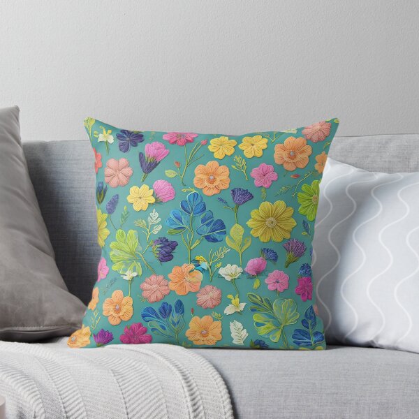 Item preview, Vintage Floral Pattern in Watercolor Style designed and sold by EBESIGN.