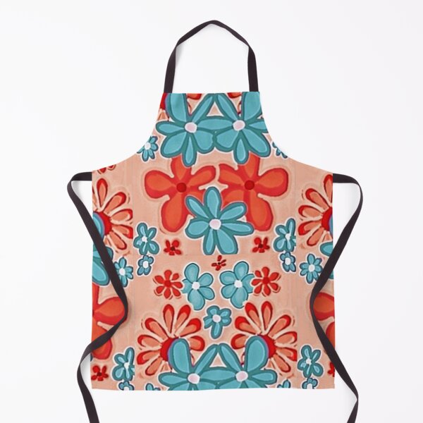 Item preview, Daisy Pop Collection Orange & Turquoise Dress/Top designed and sold by IvaRenee.