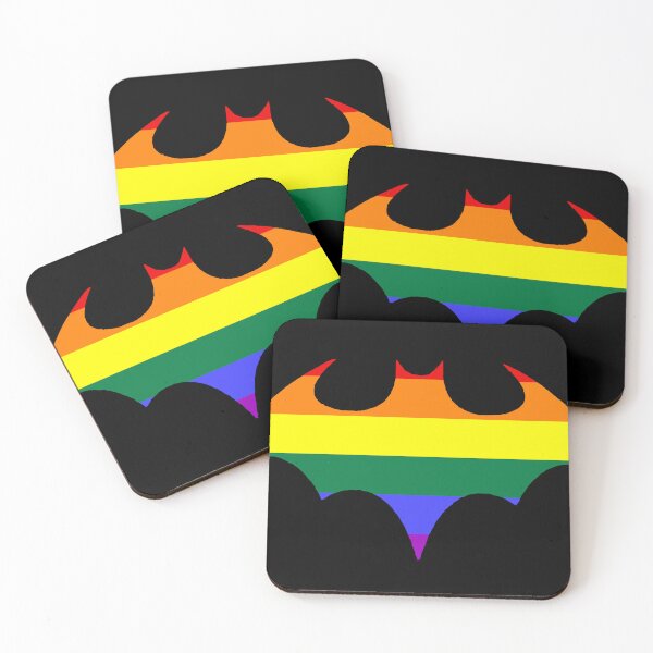 Item preview, Pride Rainbow Bat Logo designed and sold by AdriftCharacter.