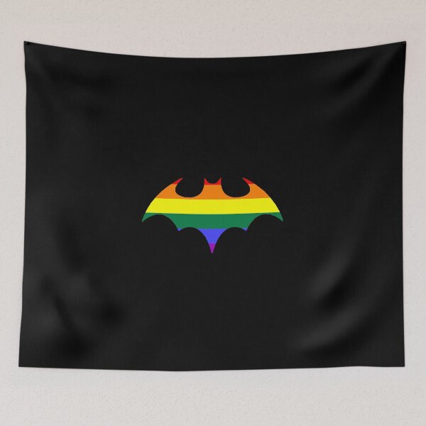 Item preview, Pride Rainbow Bat Logo designed and sold by AdriftCharacter.