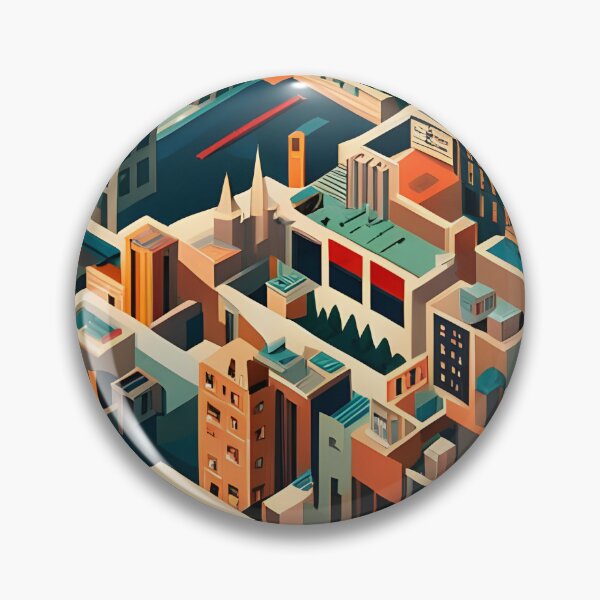 Item preview, "The Cities" III designed and sold by SRAOH.
