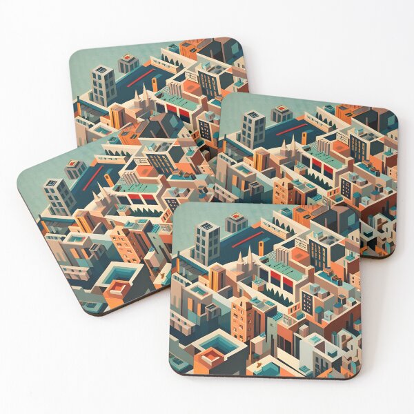 Item preview, "The Cities" III designed and sold by SRAOH.