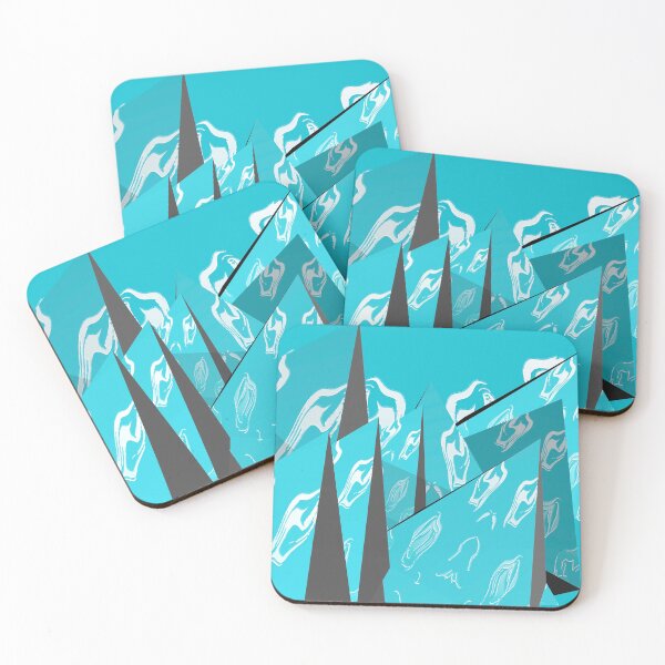 Item preview, Aqua Pyramids designed and sold by fatenanwar.