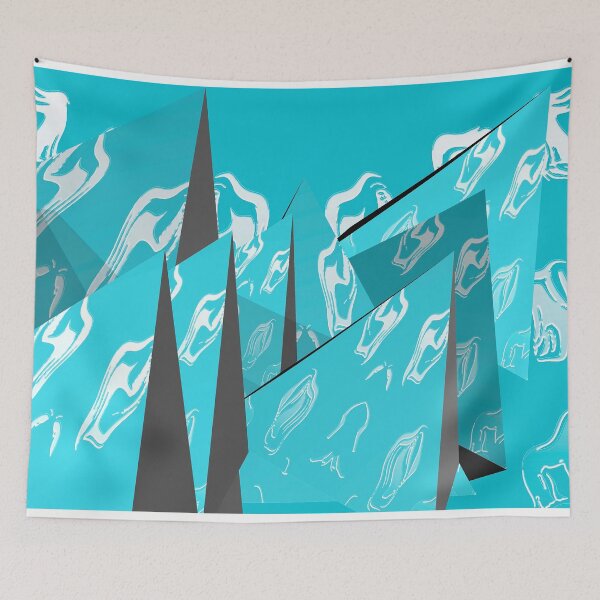 Item preview, Aqua Pyramids designed and sold by fatenanwar.