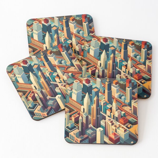 Item preview, "The Cities" IV designed and sold by SRAOH.