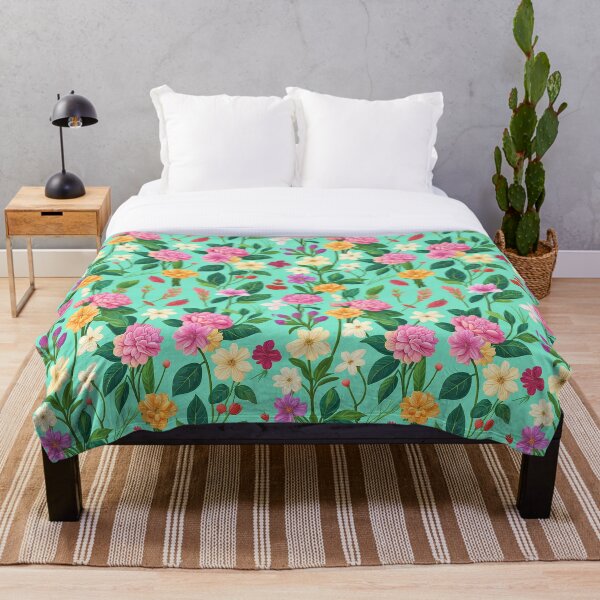 Artikelvorschau, Vintage-Blumenmuster im Aquarell-Stil entworfen und verkauft von EBESIGN.
