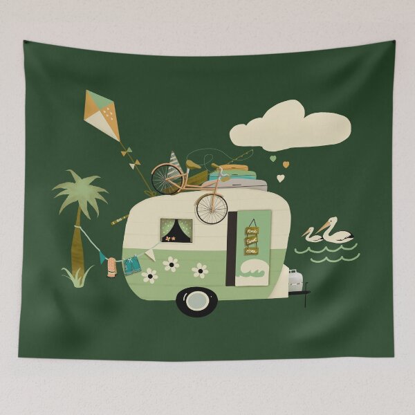 Item preview, Vintage Caravan designed and sold by Karin Taylor.