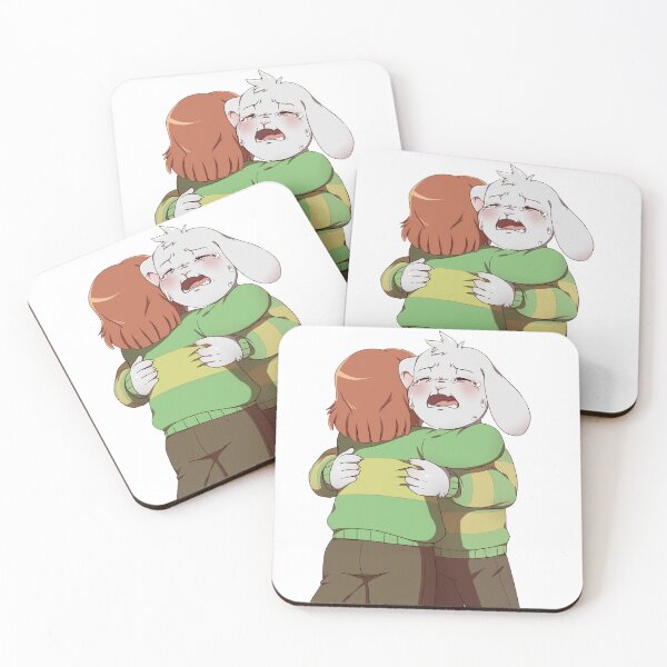 Item preview, Chara Comforting Sad Asriel! designed and sold by Rayium.