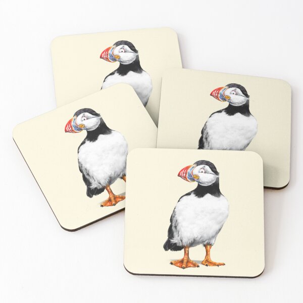 Item preview, Save the Puffins! | Cartoon Puffin Sea Bird designed and sold by Snootrac.